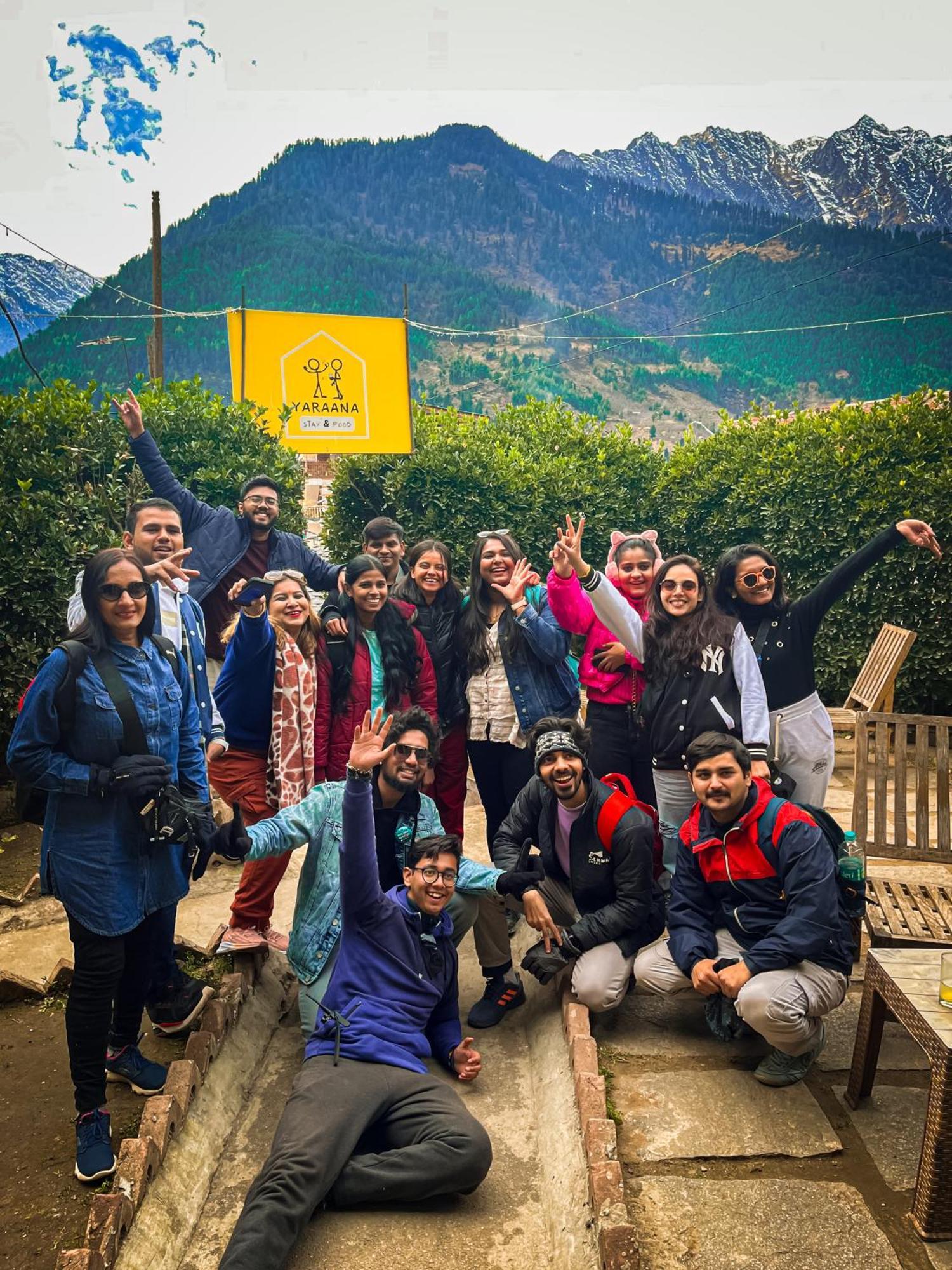 Yaarana Stay & Cafe, Vashisht, Manali 외부 사진