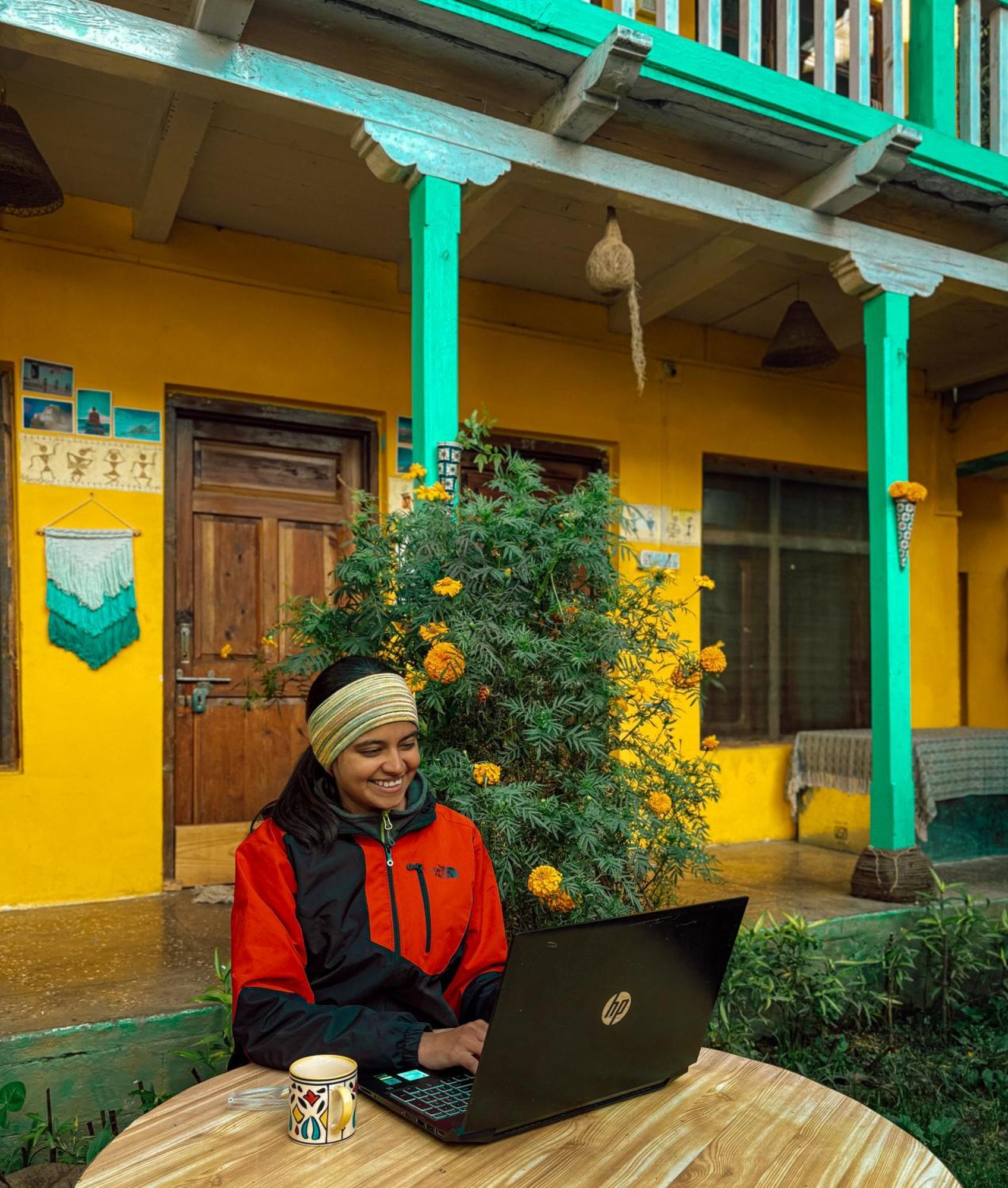 Yaarana Stay & Cafe, Vashisht, Manali 외부 사진